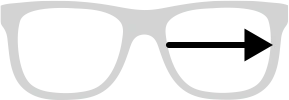 Lens width